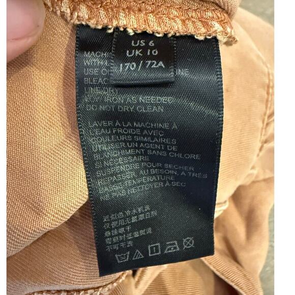 URBAN OUTFITTERS Camel Loose Fit Baggy Pants Women size 6 - Picture 6 of 8
